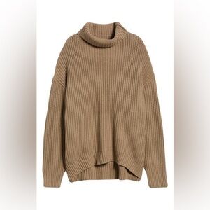 Free People Oversized Turtleneck Sweater